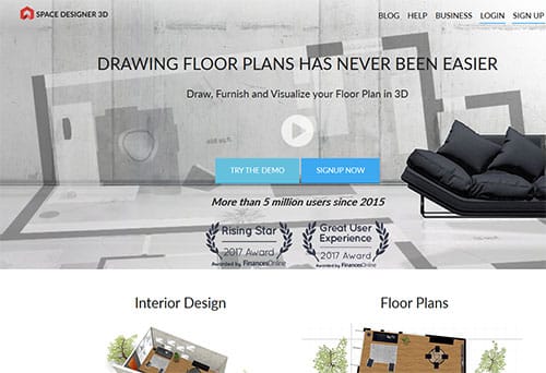 Spacedesigner3d floor plan software