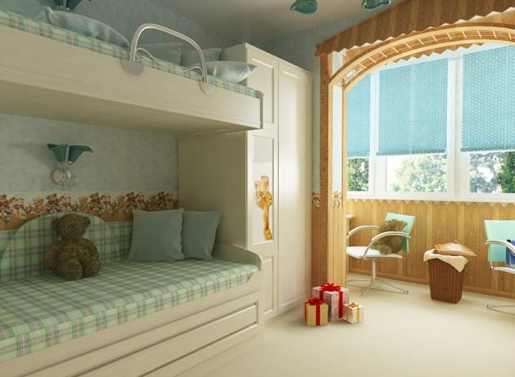 дизайн детской комнаты для разнополых детей