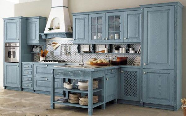 Provence Style Kitchens – Light Blue