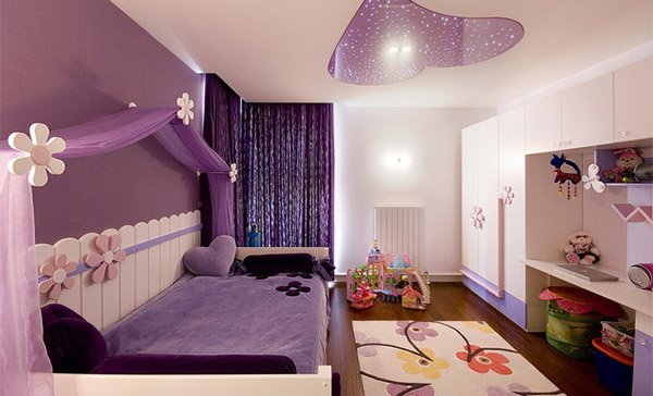 Kids Canopy Bed Room