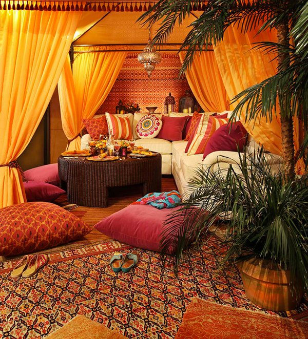 Moroccan Living Rooms