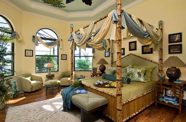 Green Canopy Beds