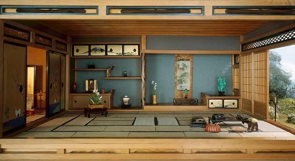traditional Japanese living space