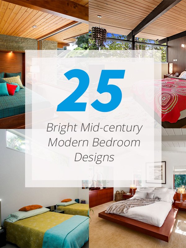 midcentury modern bedrooms