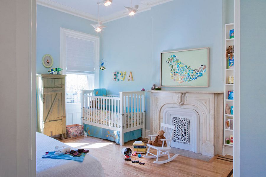 Красивый проект детской комнаты для младенца от Jen Talbot