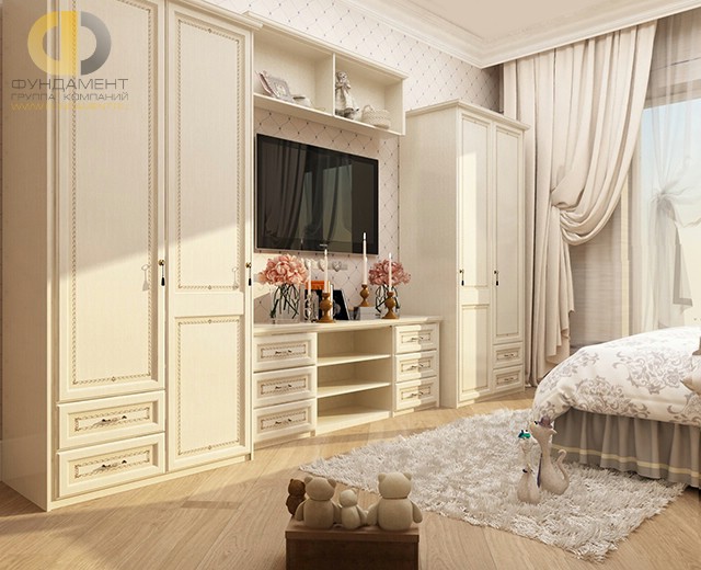 Современные идеи в дизайне спальни в классическом стиле. Фото 2016