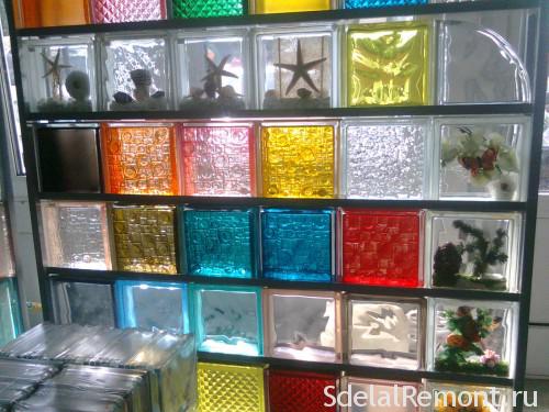 types of glass blocks