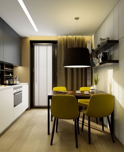 Кухня 9м дизайн интерьера