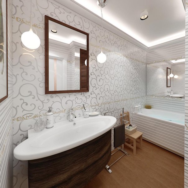 Дизайн ванной комнаты в панельной пятиэтажке