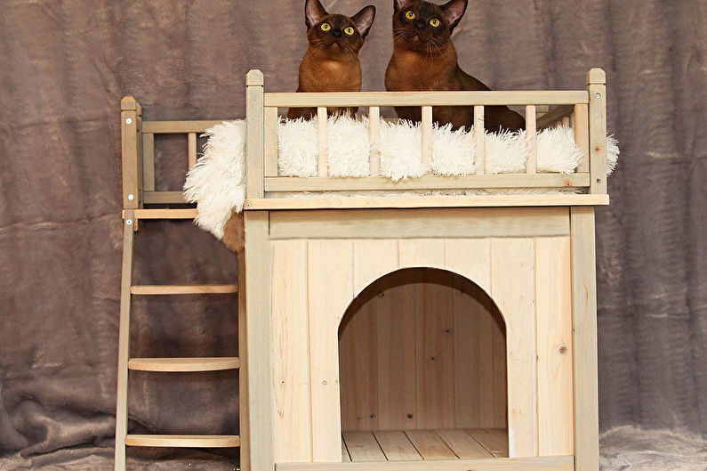Домик для кошки - Домики-будки