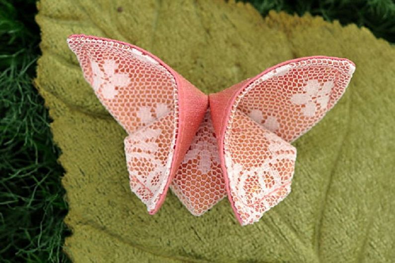 Бабочки на стену своими руками - Бабочки из ткани