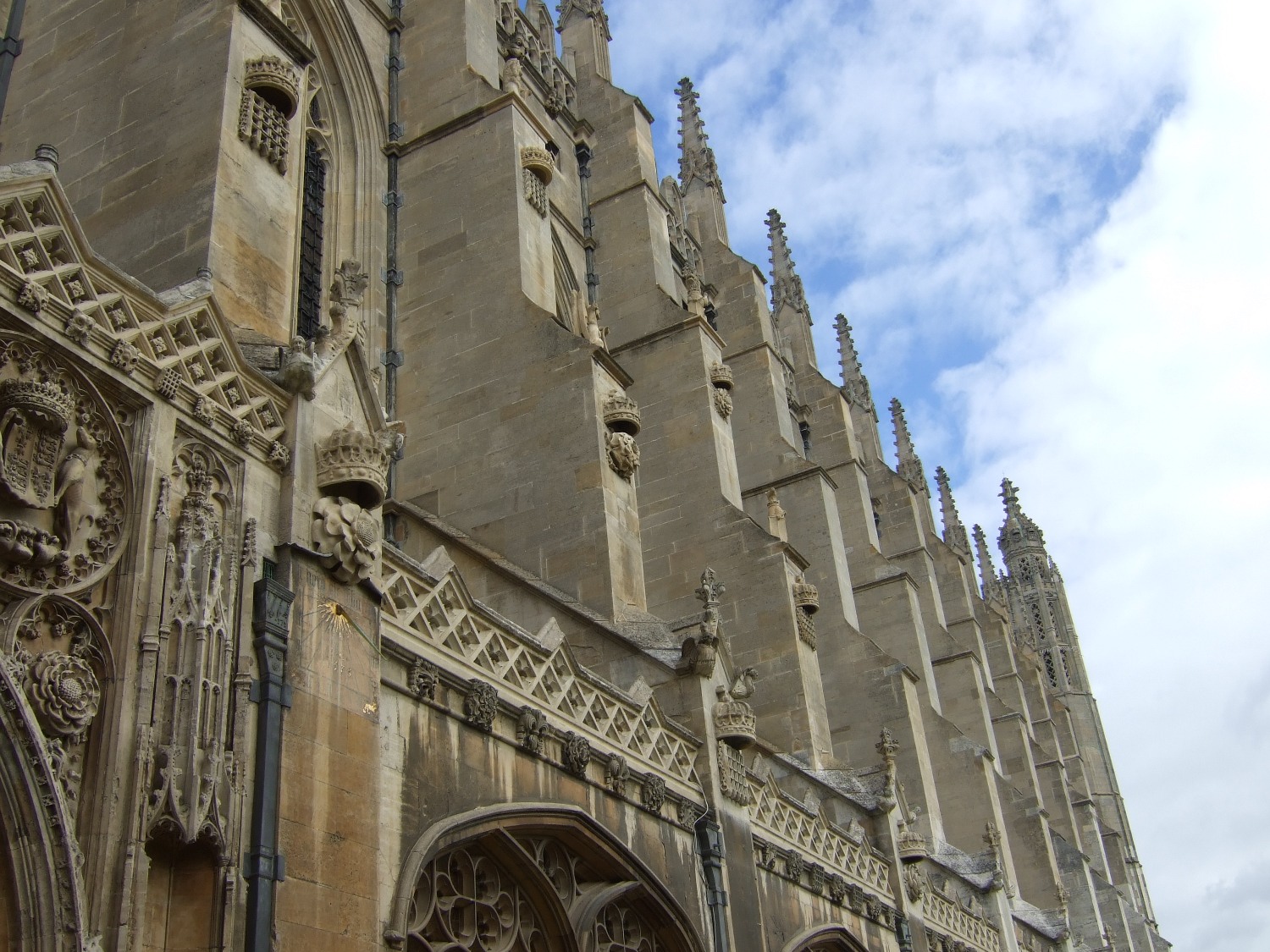 Buttresses on Kings College Chapel