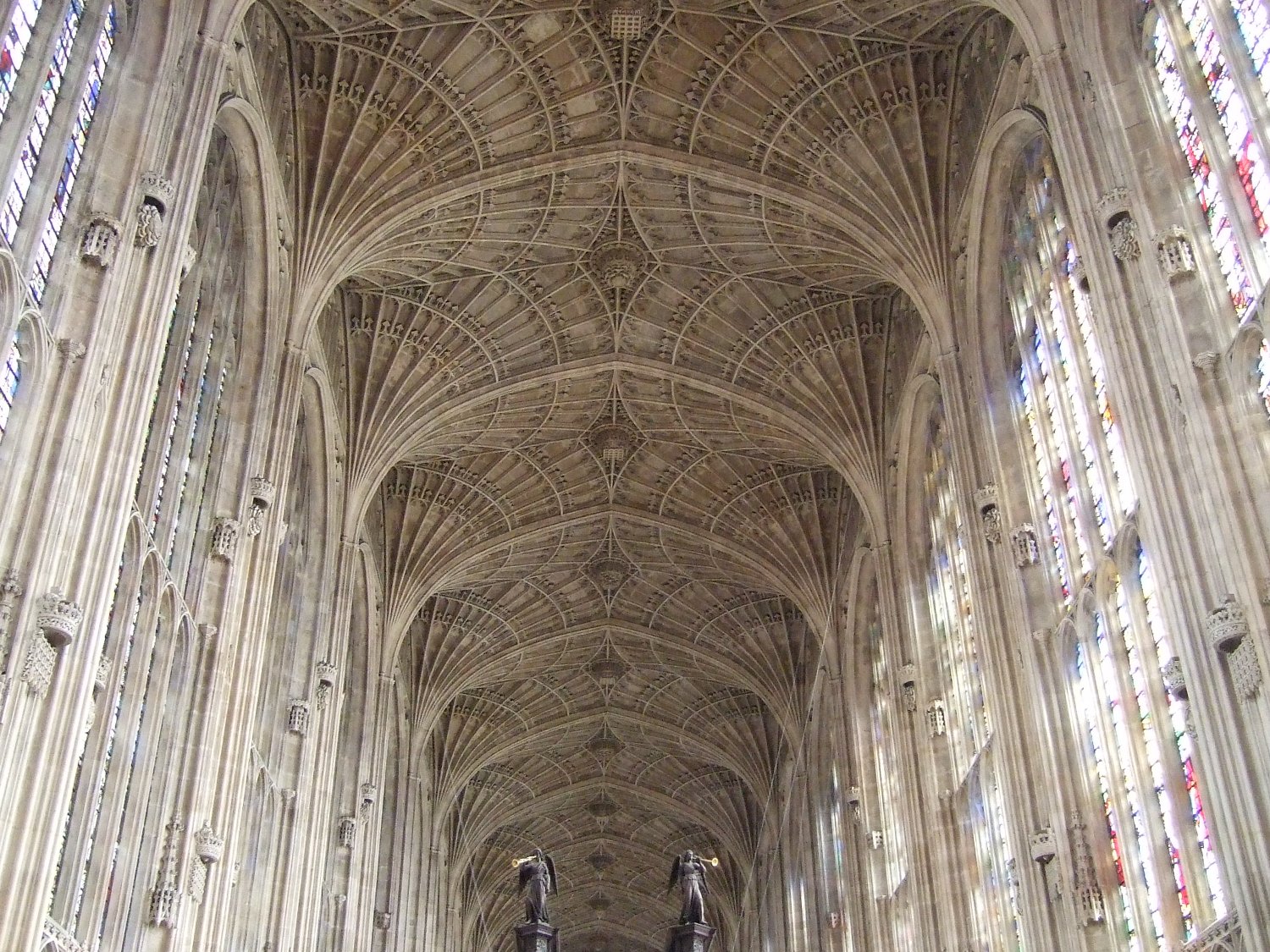 Roof of Kings College Chapel